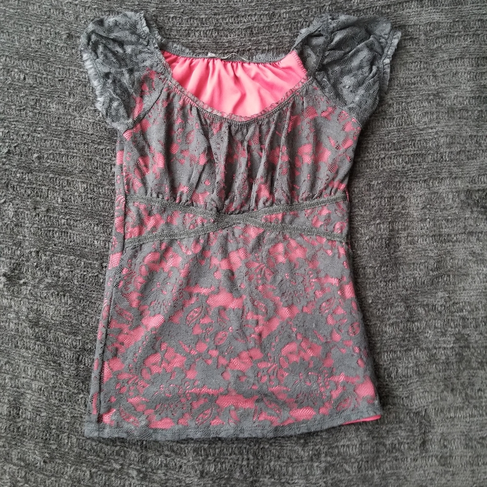 NWOT MAURICE'S LACE TOP